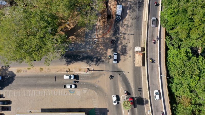 Trecho da Avenida Maranhão ficará fechado, neste fim de semana, para obras de esgotamento sanitário